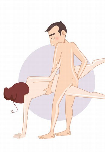 Подвешенные ножницы - Камасутра