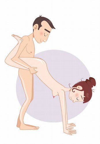 Индийская стойка на руках - Камасутра